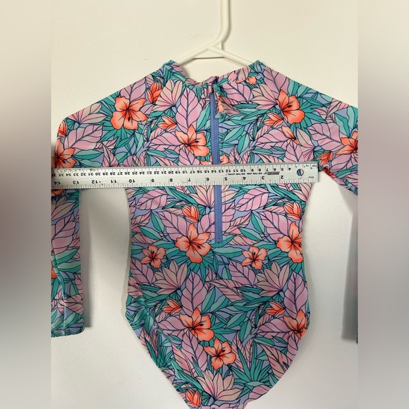 Cat and Jack Rash Guard Bathing Suit XS (4-5) - Picture 5 of 6